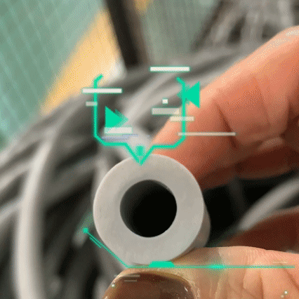 300度高溫硅膠發(fā)泡管